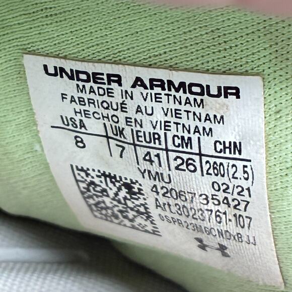 Under Armour Ansa Dark Grey Breathable Open Toe Slip On Slides Sandal Men Size 8 - Picture 9 of 10